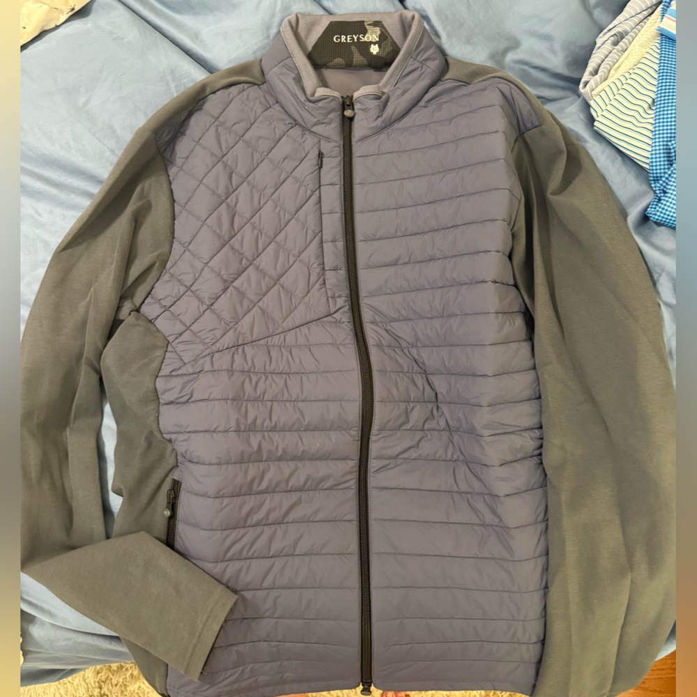 Greyson Padded Jacket in Gray